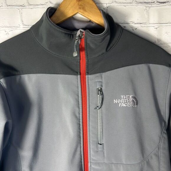 North Face Men’s Apex Bionic 3 Jacket size S Small Gray Black LOOK - Picture 3 of 8